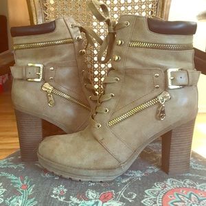 Tan Combat Boots